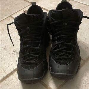 Men's Black High-Top Sneakers